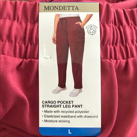Mondetta cargo pocket straight leg pull on pants - Picture 4 of 13